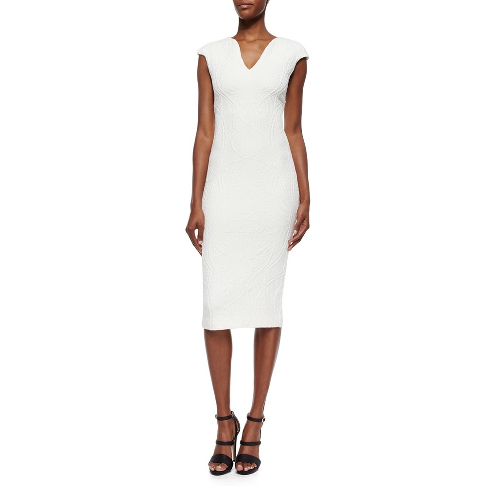 Ted Baker London white
Sancha Floral-Jacquard Sheath Dress